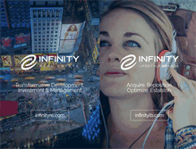 Tablet Screenshot of infinity-group.com